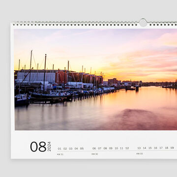 Calendar de perete XXL panoramic